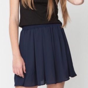 Brandy Melville Navy Skirt